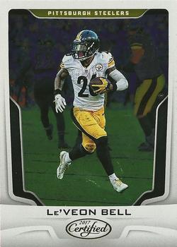 2017 Panini Certified #42 Le'Veon Bell Front