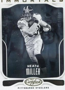 2017 Panini Certified #127 Heath Miller Front