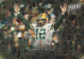 2016 Panini Black Friday Football - Panini Collection Cracked Ice #1 Aaron Rodgers Front