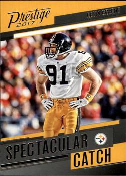 2017 Panini Prestige - Spectacular Catch #13 Kevin Greene Front