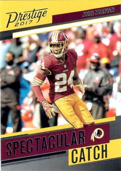 2017 Panini Prestige - Spectacular Catch #19 Josh Norman Front