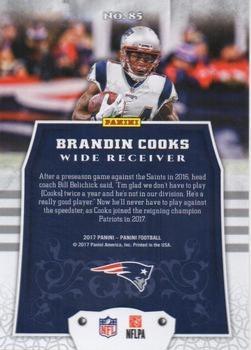 2017 Panini - Knight’s Templar Foil #85 Brandin Cooks Back