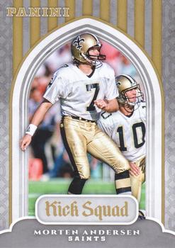 2017 Panini - Kick Squad #KSQ-MA Morten Andersen Front