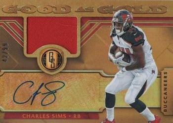 2017 Panini Gold Standard - Good as Gold #GG-CS Charles Sims Front