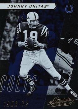 2017 Panini Absolute #114 Johnny Unitas Front