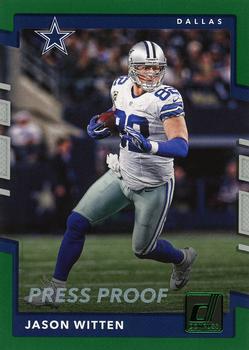 2017 Donruss - Press Proof Green #277 Jason Witten Front