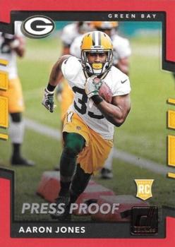 2017 Donruss - Press Proof Red #385 Aaron Jones Front