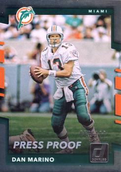 2017 Donruss - Press Proof Silver #144 Dan Marino Front