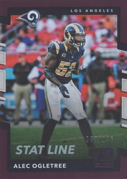 2017 Donruss - Stat Line Season #224 Alec Ogletree Front