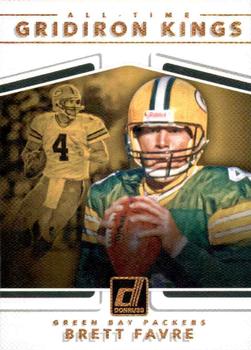 2017 Donruss - All-Time Gridiron Kings #29 Brett Favre Front