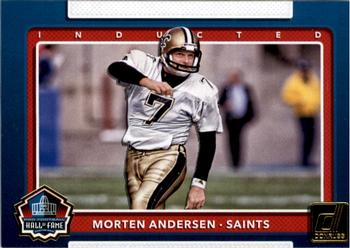 2017 Donruss - Inducted #1 Morten Andersen Front