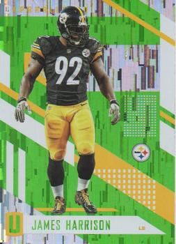 2017 Panini Unparalleled - Lime Green #28 James Harrison Front