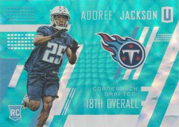 2017 Panini Unparalleled - Teal #228 Adoree' Jackson Front