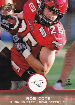 2016 Upper Deck CFL - High Gloss #87 Rob Cote Front