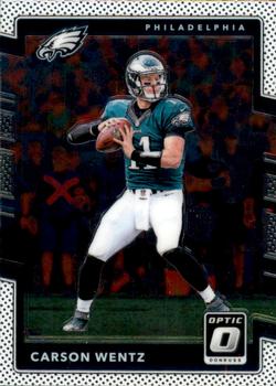 2017 Donruss Optic #4 Carson Wentz Front