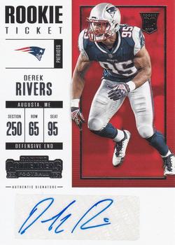 2017 Panini Contenders #157 Derek Rivers Front