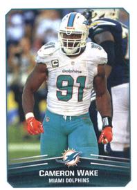 2017 Panini NFL Sticker Collection #39 Cameron Wake Front