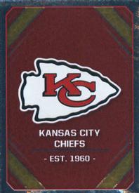 2017 Panini NFL Sticker Collection #196 Kansas City Chiefs Logo Front