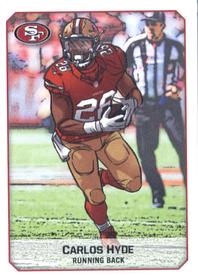 2017 Panini NFL Sticker Collection #443 Carlos Hyde Front