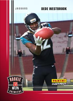 2017 Panini Instant NFL - Rookie Premiere RPS #RPS-26 DeDe Westbrook Front