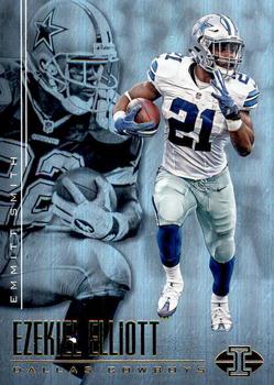 2017 Panini Illusions #2 Emmitt Smith / Ezekiel Elliott Front