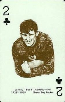 1963 Stancraft Playing Cards - Red Backs #2♣ Johnny McNally Front