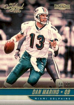 2017 Donruss Certified Cuts - Gold #118 Dan Marino Front