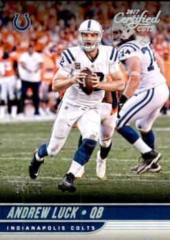 2017 Donruss Certified Cuts - Silver #92 Andrew Luck Front