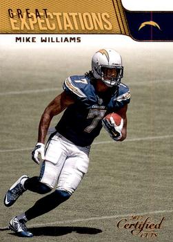 2017 Donruss Certified Cuts - Great Expectations #8 Mike Williams Front