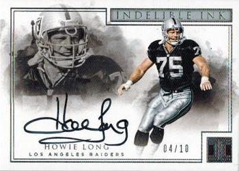 2017 Panini Impeccable - Indelible Ink #II-HL Howie Long Front
