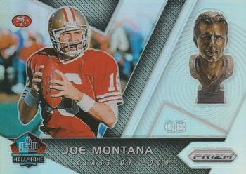 2017 Panini Prizm - Hall of Fame Prizm #22 Joe Montana Front