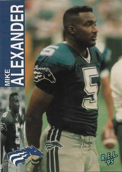 1995 R.E.L. #86 Mike Alexander Front