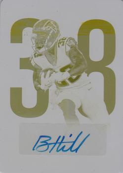 2017 Panini Preferred - Printing Plates Yellow #297 Brian Hill Front