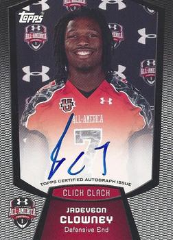 2014 Bowman - Under Armour All-America Game Autographs #UA-JC Jadeveon Clowney Front