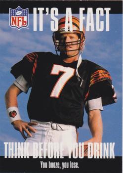 1992 NFL Properties FACT #2 Boomer Esiason Front