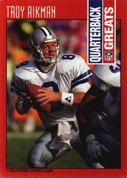 1992 General Electric Quarterback Greats #1 Troy Aikman Front