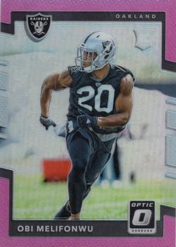 2017 Donruss Optic - Pink #141 Obi Melifonwu Front