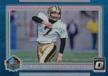 2017 Donruss Optic - Inducted #1 Morten Andersen Front