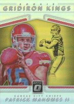 2017 Donruss Optic - Rookie Gridiron Kings #2 Patrick Mahomes II Front