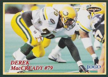 1998 JOGO #102 Derek MacCready Front