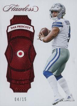 2017 Panini Flawless #23 Dak Prescott Front