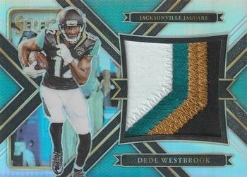 2017 Panini Select - Jumbo Rookie Swatch Prizm #23 Dede Westbrook Front