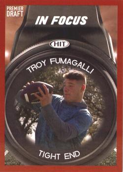 2018 SAGE HIT - Red #108 Troy Fumagalli Front