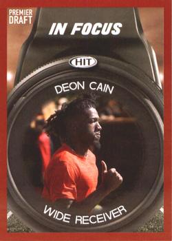 2018 SAGE HIT - Red #109 Deon Cain Front