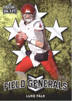 2018 Leaf Draft - Field Generals #FG-06 Luke Falk Front