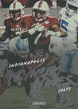 2018 Panini Luminance #176 Nyheim Hines Front