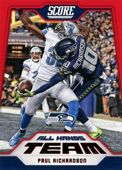 2018 Score - All Hands Team Red #8 Paul Richardson Front