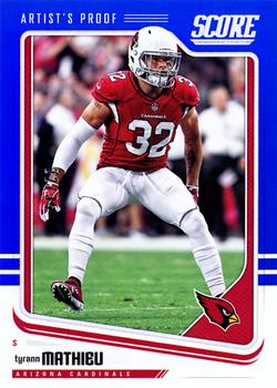 2018 Score - Artist's Proof #6 Tyrann Mathieu Front