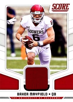 2018 Score - Collegiate Jerseys #3 Baker Mayfield Front