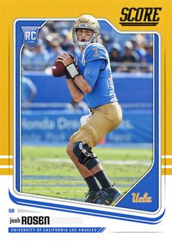 2018 Score - Gold #348 Josh Rosen Front